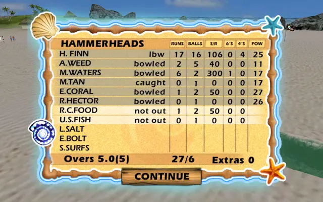 Beach Cricket android App screenshot 5